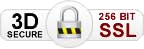 3D SECURE 256 BIT SSL